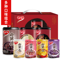银鹭八宝粥好早餐营养速食粥12罐/箱混合口味加班熬夜速食粥椰奶燕麦粥粥道八宝粥臻养黑糖红枣粥冰糖
