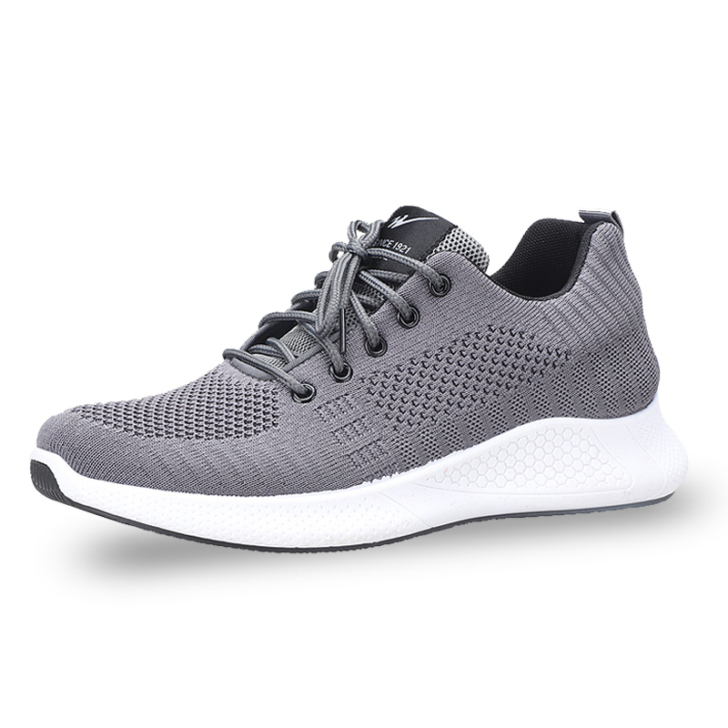 双星运动鞋春秋男款低帮透气轻便舒适休闲鞋防滑耐磨跑步鞋A2025