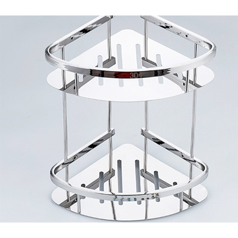 羽凡莱 浴室加厚三角架转角架 双层 个高清大图