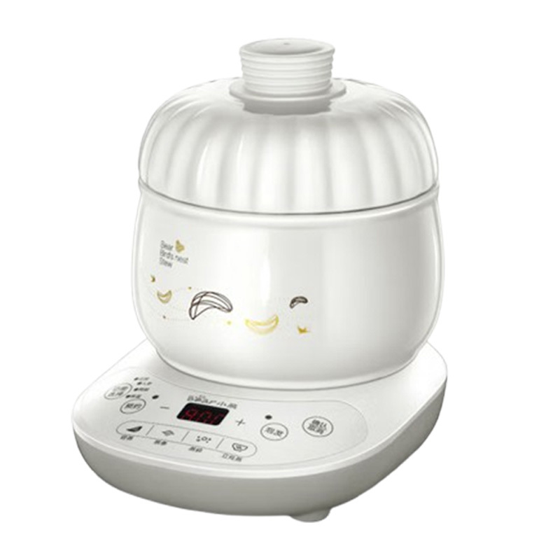 小熊电炖锅0.6L隔水炖盅全陶瓷三重盖迷你DDZ-B06R1