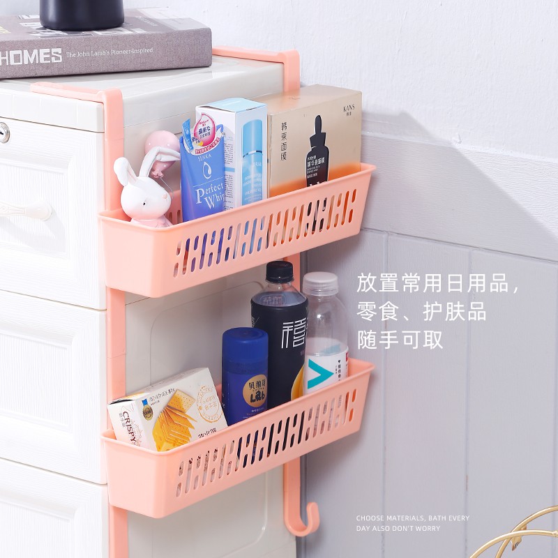 冰箱挂架侧壁挂侧面架厨房用品置物收纳挂钩架冰箱侧边调味架收纳层架 三维工匠高清大图