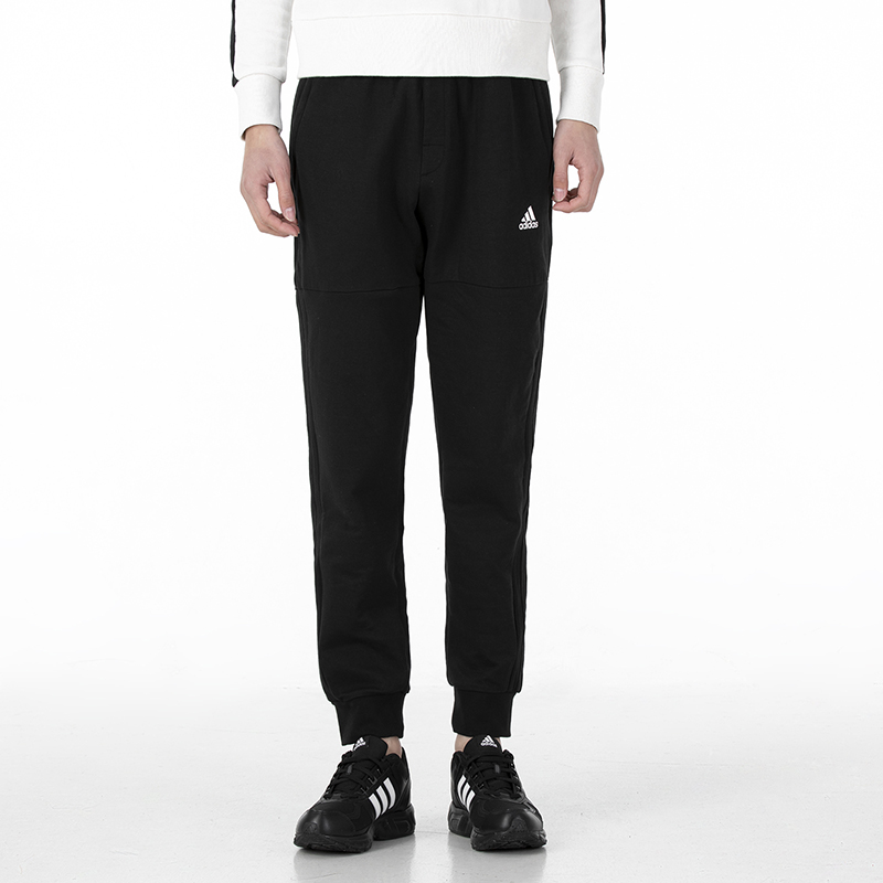 Adidas阿迪达斯男裤2022春季新款运动裤休闲收口裤舒适长裤HE7444高清大图