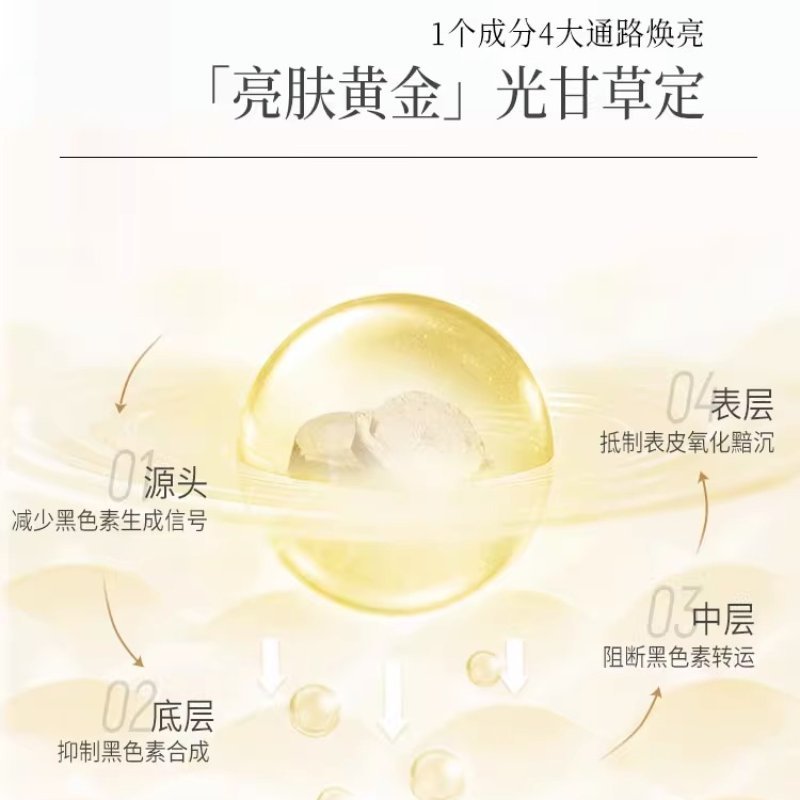 谷雨 光感美白修护乳液-100ml高清大图