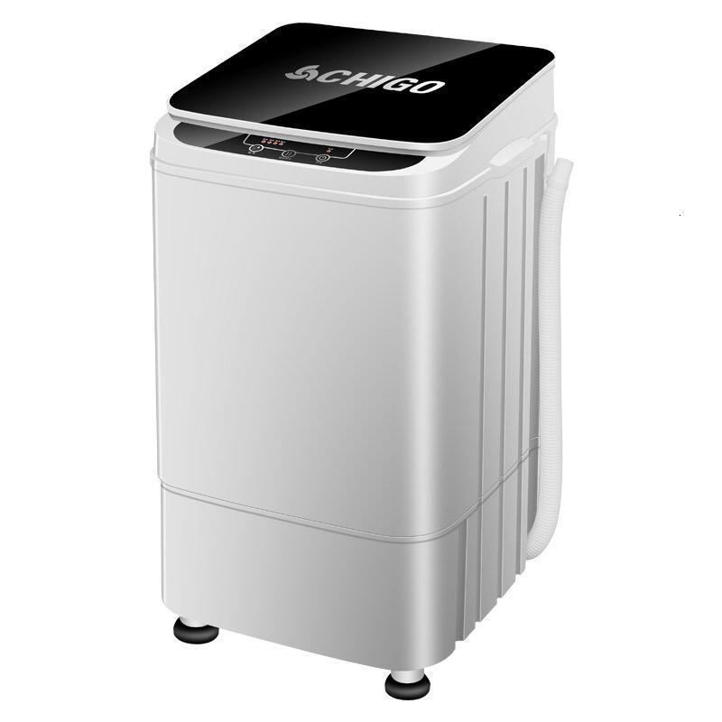 chigo/志高全自动洗涤机家用宿舍迷你小型洗衣机洗带甩 黑色