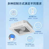 海尔(Haier)中央空调 5匹天花机 吸顶式空调 5p嵌入式 高效压缩机全直流变频 KFRd-120QW/5YAC82