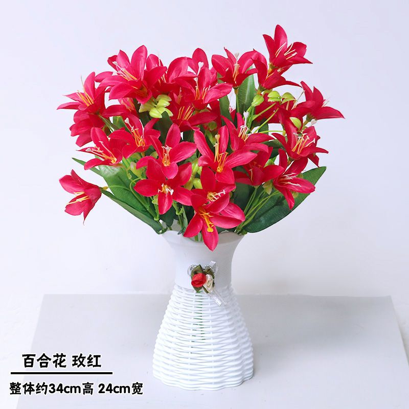 仿真向日葵花束单支假花玫瑰花卉干花绢布花塑料花小把束装饰插花