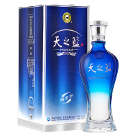洋河(YangHe)蓝色经典天之蓝 38度480ml*6整箱装浓香型白酒(新老包装随机发货)