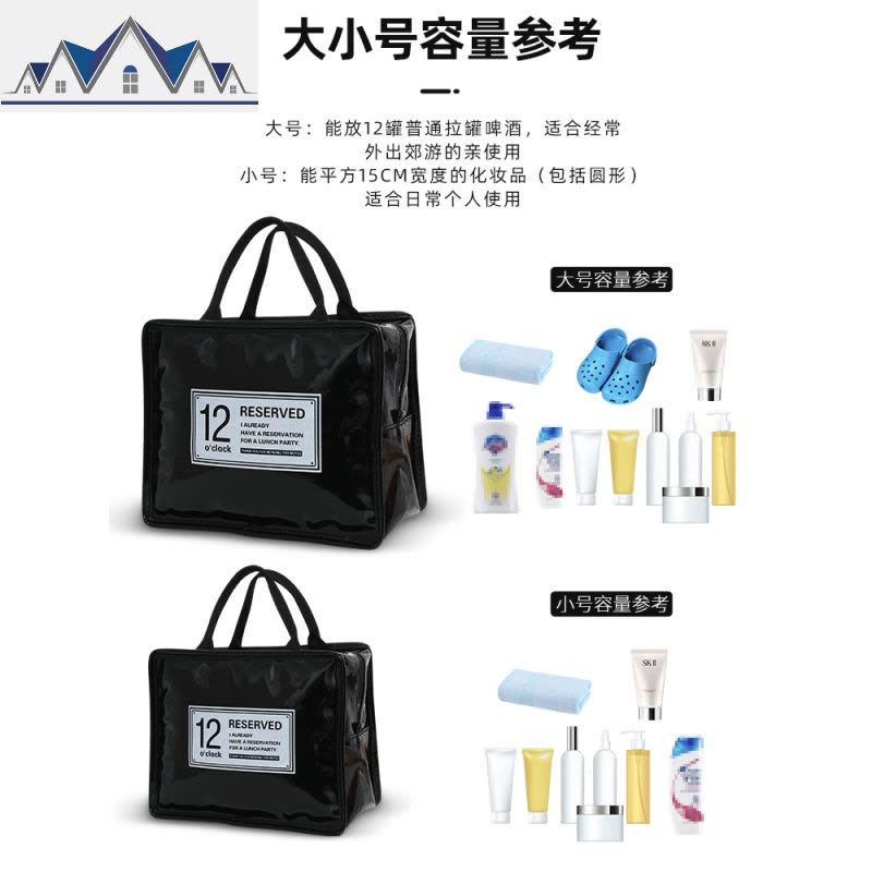 网红化妆包女便携大容量护肤品收纳袋盒旅行洗漱包小号ins风超火 三维工匠收纳包图片