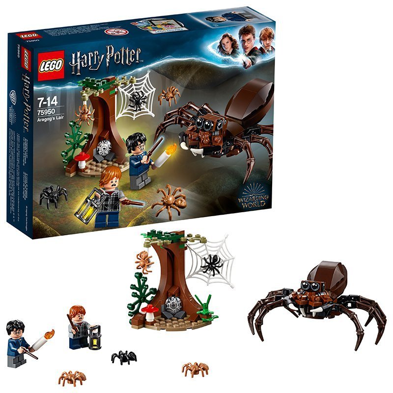 乐高(LEGO)哈利波特系列 勇闯禁忌森林 75950 儿童塑料积木玩具157块 7-14岁