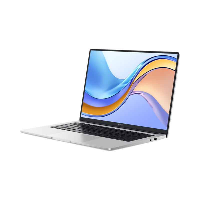 荣耀 MagicBook X 14 2022 12代酷睿标压 定制 十核心i5-1235U 16G 1T 2.2K护眼屏轻薄本笔记本电脑 60Wh大电池 银色