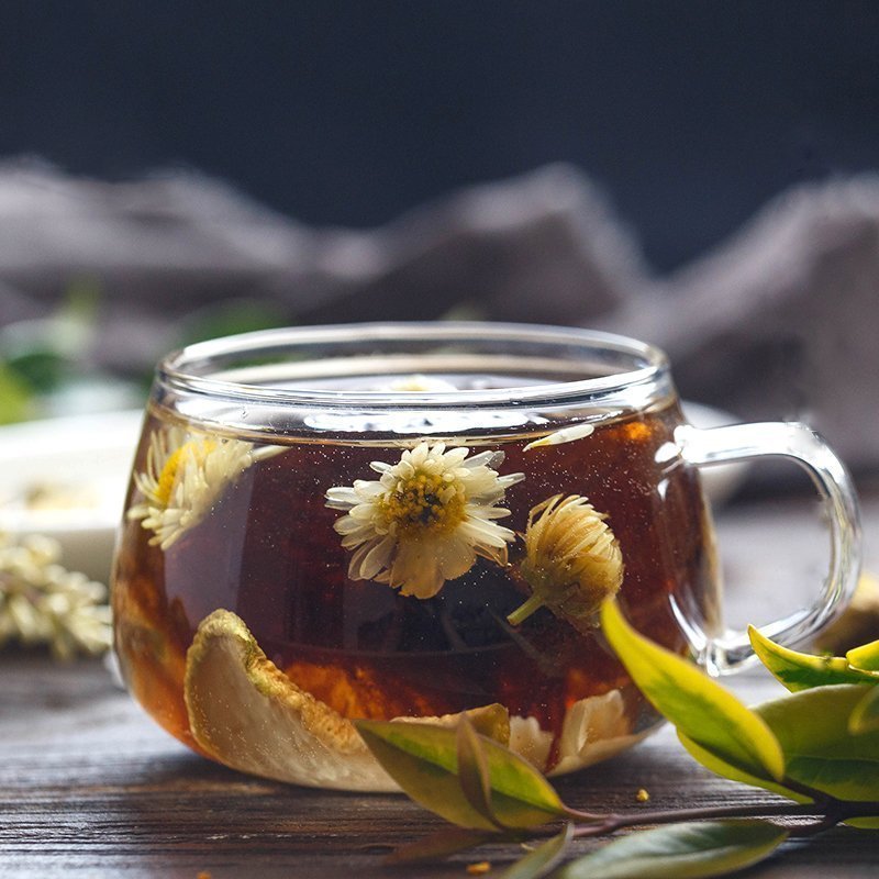 胖大海佛手茶 清嗓茶 润喉茶 桂花百合菊花清热 组合花草茶 一袋装