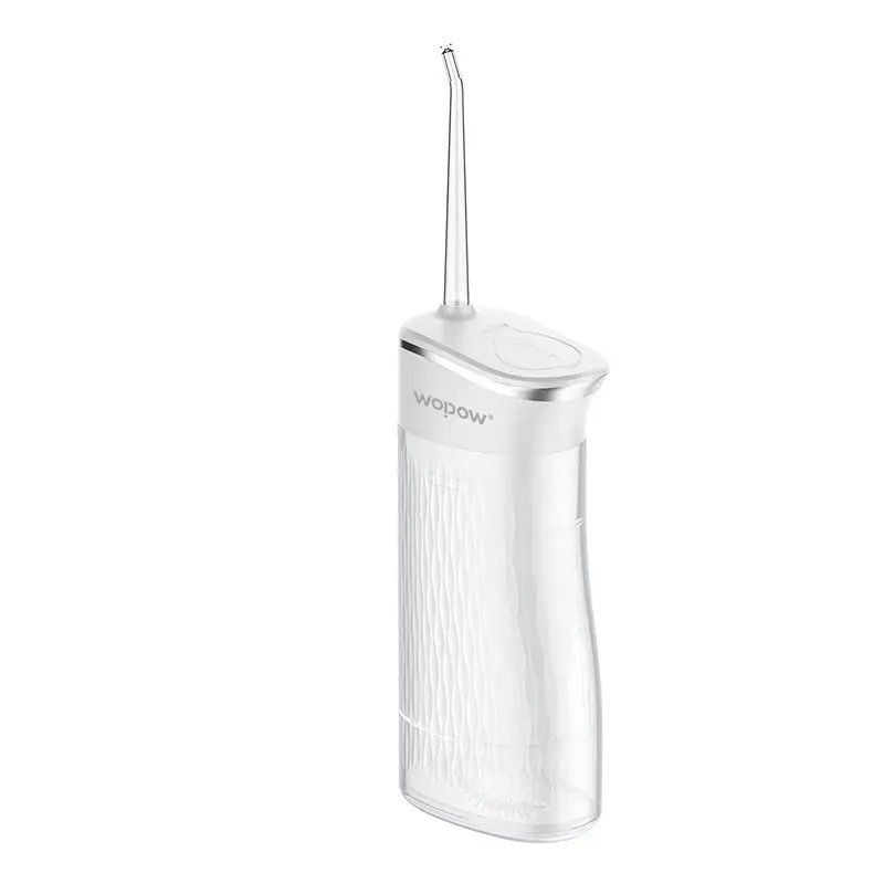 沃品(WOPOW) ET03立式冲牙器洗牙器小巧充电防水多模式家用便携清洁器口腔冲洗器美牙仪 白色高清大图