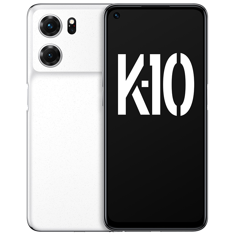 OPPO K10 月岩白 8GB+256GB 5G全网通手机 天玑8000-MAX芯片 120Hz高帧变速屏 金刚石VC液冷散热系统