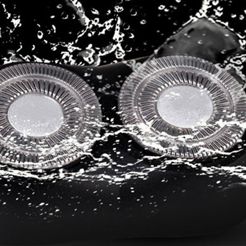 雷瓦电动剃须刀小巧机身智能旋转双刀头磨砂工艺RA-100A高清大图