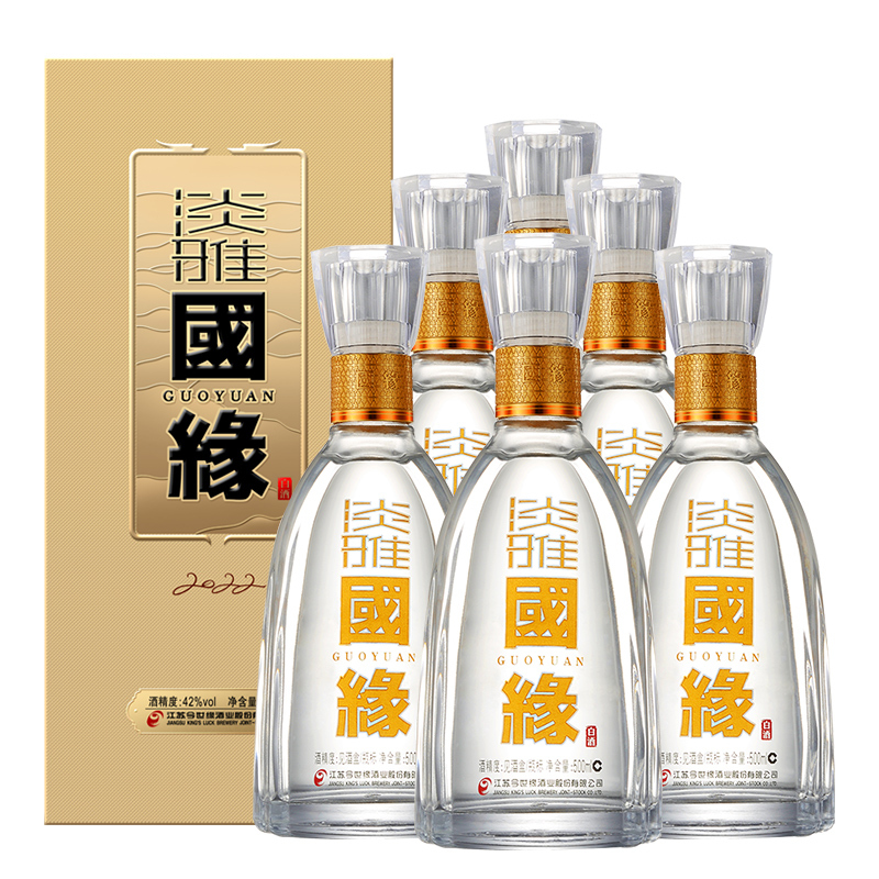 舍得 舍之道礼盒浓香型白酒 50度500ml*2*3盒 整箱装&今世 缘淡雅42度500ml*6 整箱装