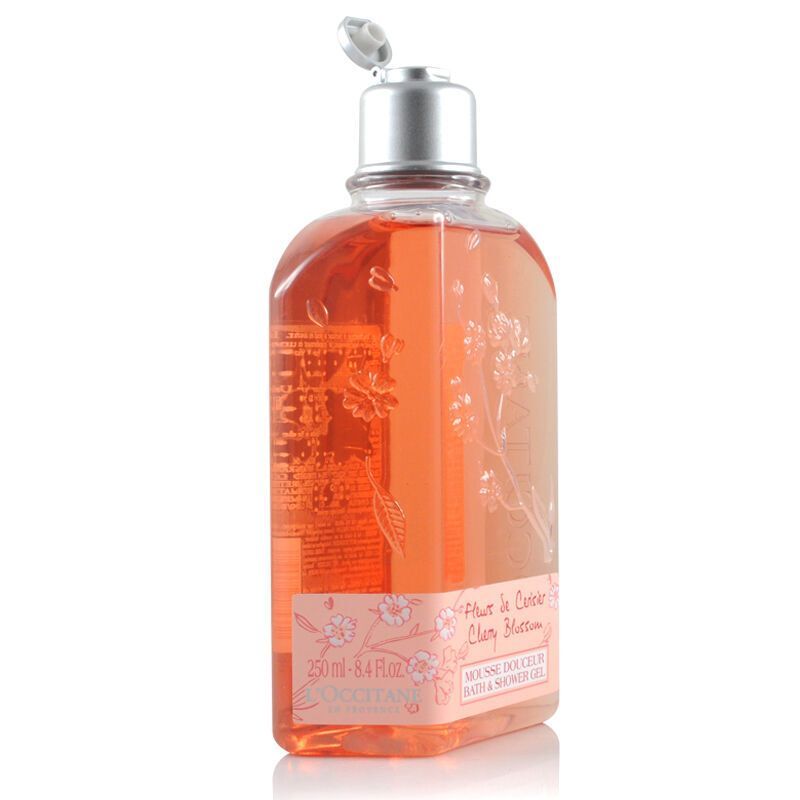 欧舒丹(L&#039;OCCITANE) 甜蜜樱花 沐浴啫喱 250ml 沐浴露 (计价单位：瓶)