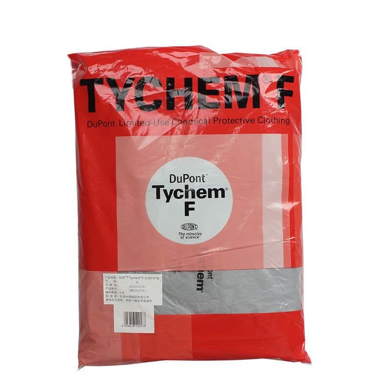 杜邦 TychemF/6000 F级连体防化服 1件 灰色 XXL图片