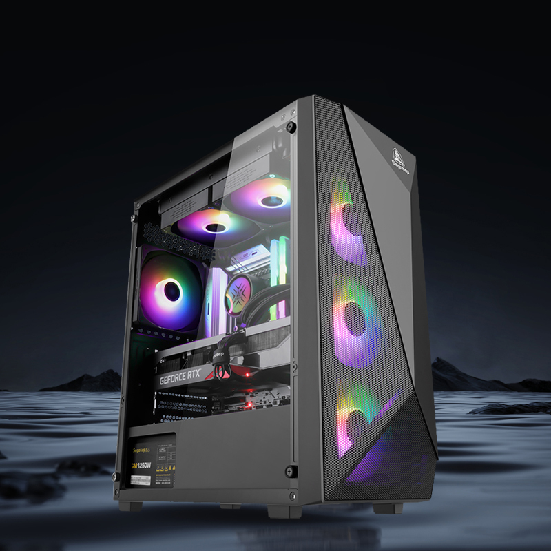 甲骨龙i510400f升12490fgtx16504g独显16g内存大容量nvme固态水冷散热