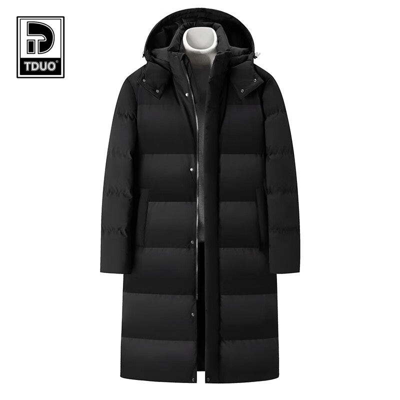Tduo长款加厚羽绒棉服R21 件高清大图