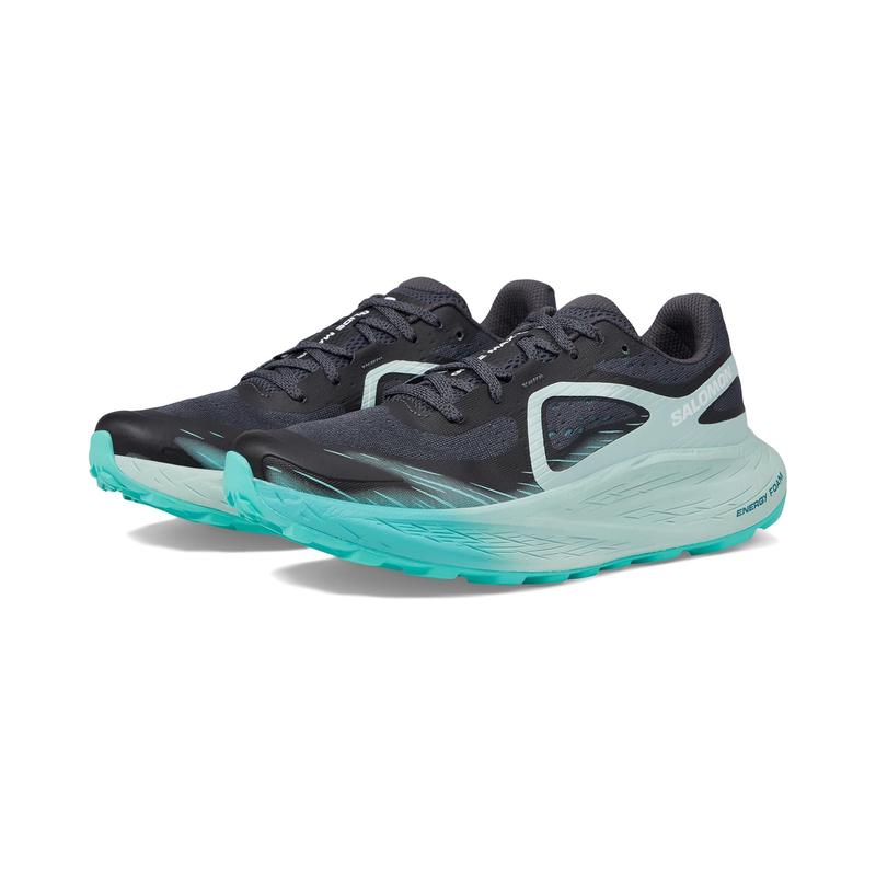 萨洛蒙(SALOMON)Salomon Glide Max Tr女款越野跑鞋休闲百搭耐磨 Ebony/Blue_Haze/Cockatoo 38.5