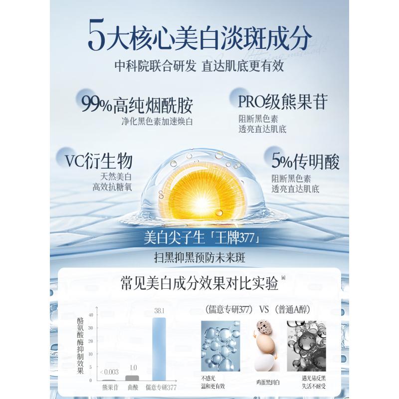 儒意逆光肌秘美白保湿精华液1ml×30支高清大图