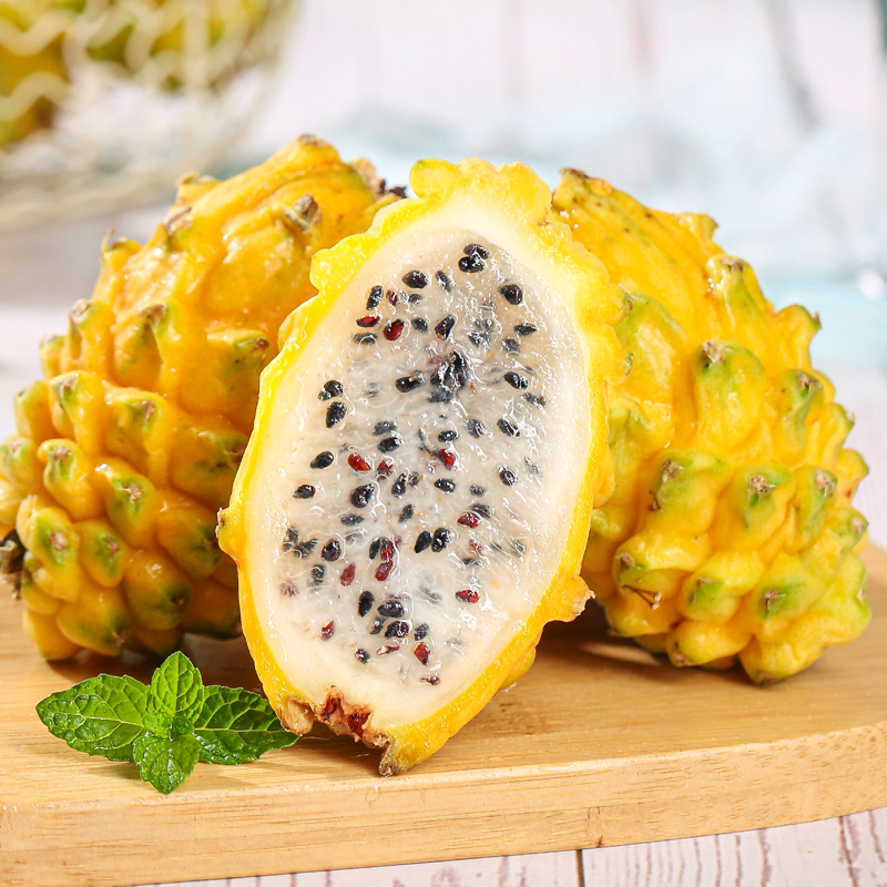 JD快递[西沛生鲜]海南麒麟果燕窝果 净重3.5斤 特大果 单果250-300g 应当季新鲜高清大图