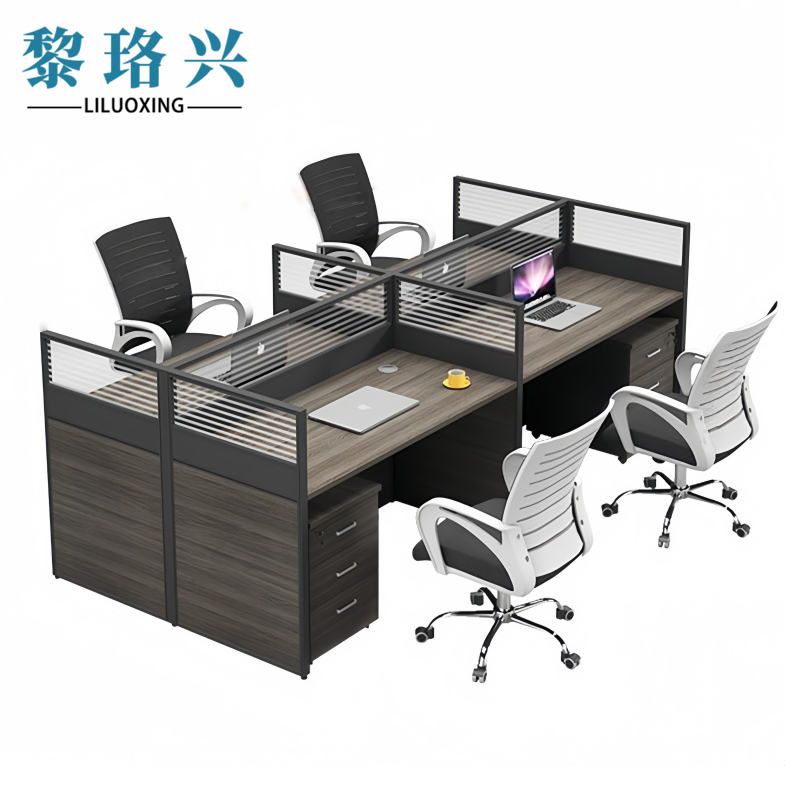 黎珞兴屏风桌四人位+柜+椅 套高清大图