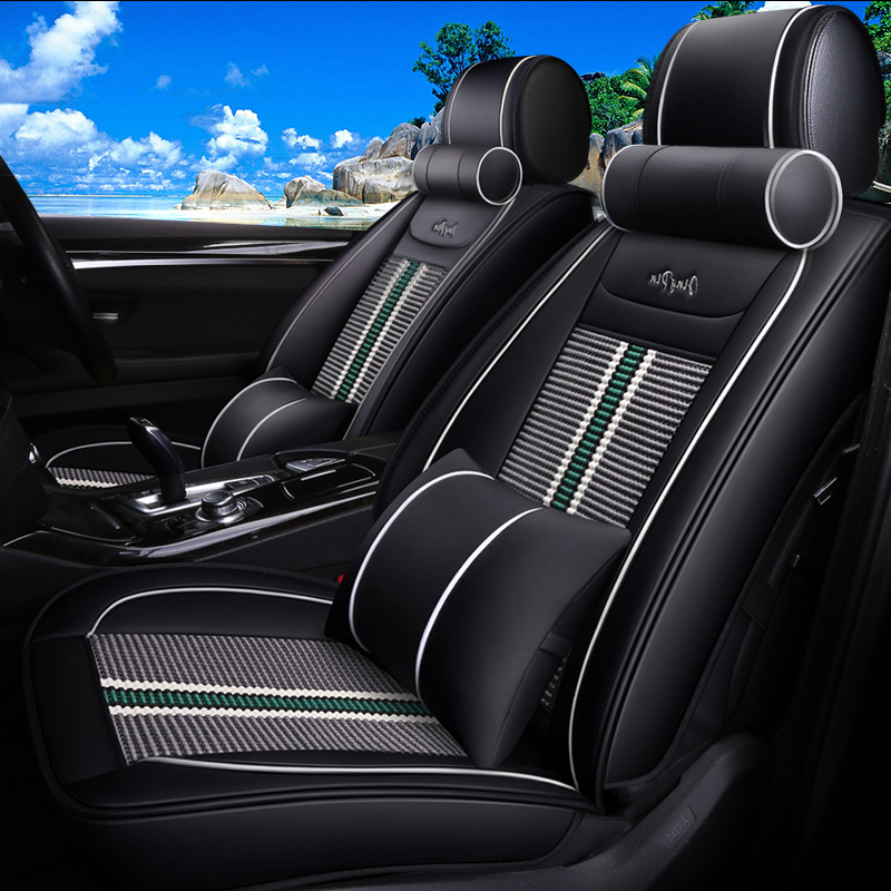 皓邦汽车坐垫夏季冰丝座垫套四季垫速腾迈腾途观宝来斯柯达汽车座套