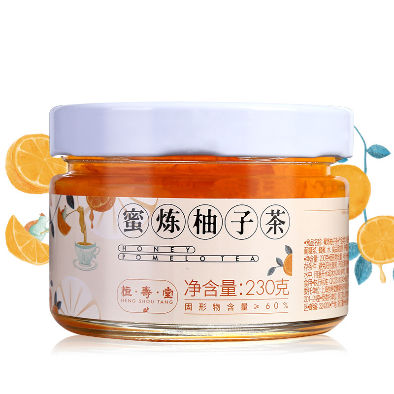 恒寿堂蜜炼柚子茶230g