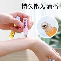 递欧(Deold)[高颜值]双头滚珠香水女士持久留香72小时淡香鎏沙金走珠香体露