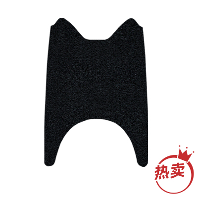 米彩黑色脚垫 雅迪米彩电动车脚垫YD600DQT-B/8A二三代800DQT-9B/2A脚踏垫座套