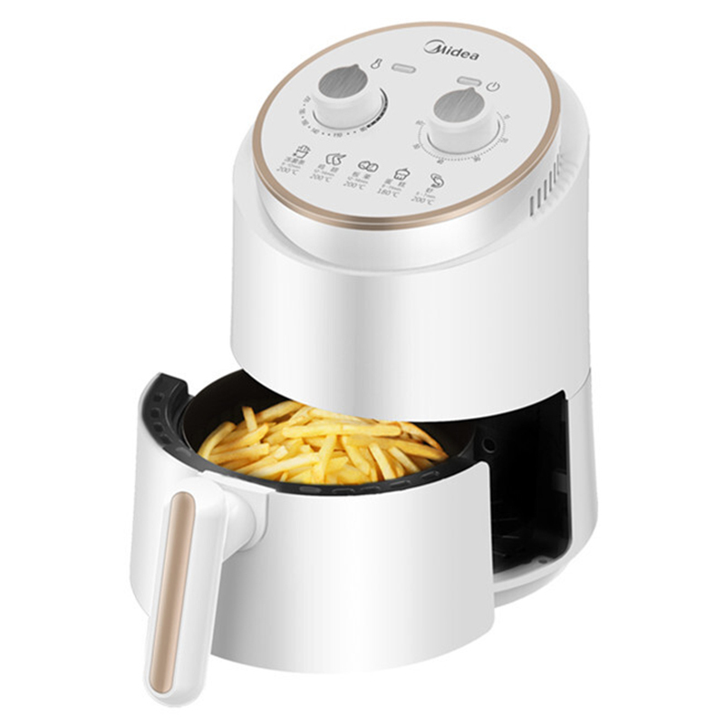 美的midea空气炸锅mfzy1501无油煎炸家用机械式多功能电炸锅薯条机15l