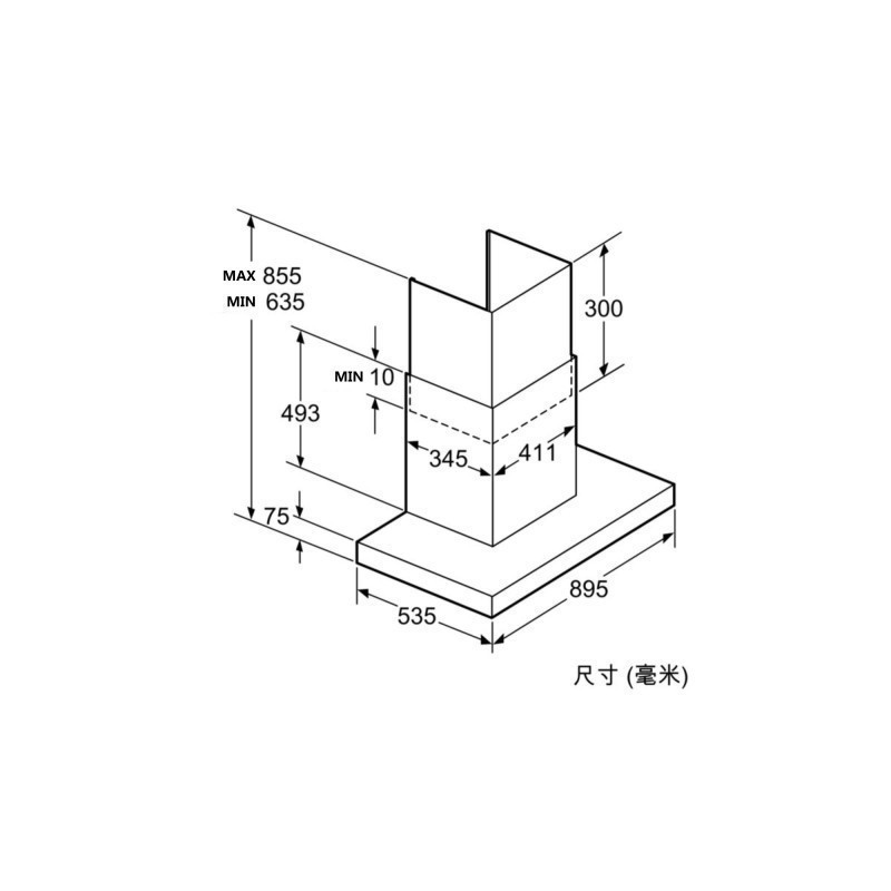 西门子LC4DSA952W 18吸力飓风系列中式触控式大吸力变频自清洁抽油烟机蒸饭柜高清大图