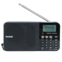 德生(TECSUN) A5 红色+8G TF歌曲卡收音机 小型新款便携式调频广播录音机无线蓝牙点歌插卡音乐播放器