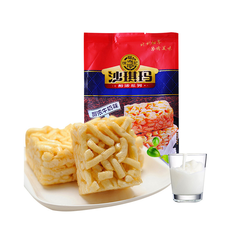 徐福记 醇浓沙琪玛 牛奶味192g