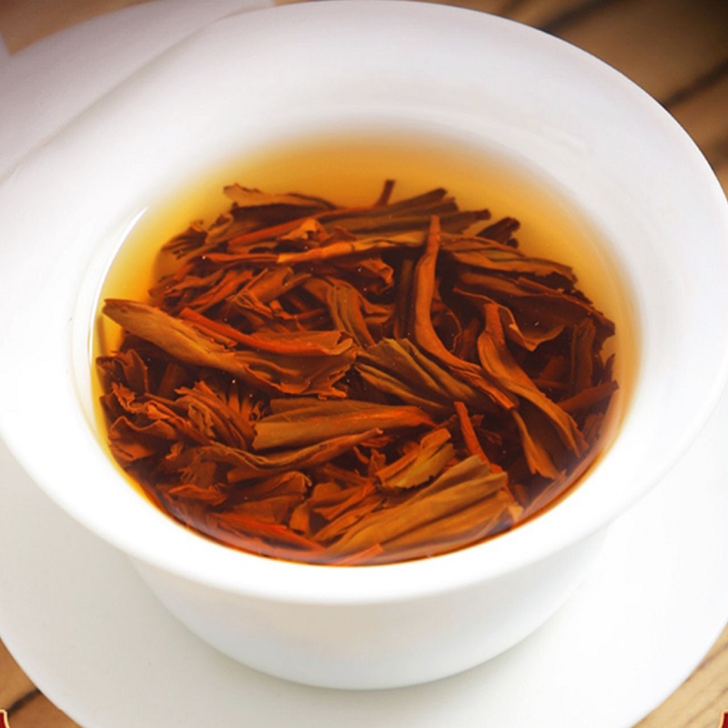 痴福 新茶正山小种茶叶一级红茶浓香型茶叶礼罐装250g高清大图