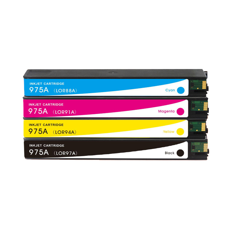欣彩 975系列四色墨盒 适用惠普HP 975A 477dw 477dn 552dw 377dn 352dn 452dn高清大图