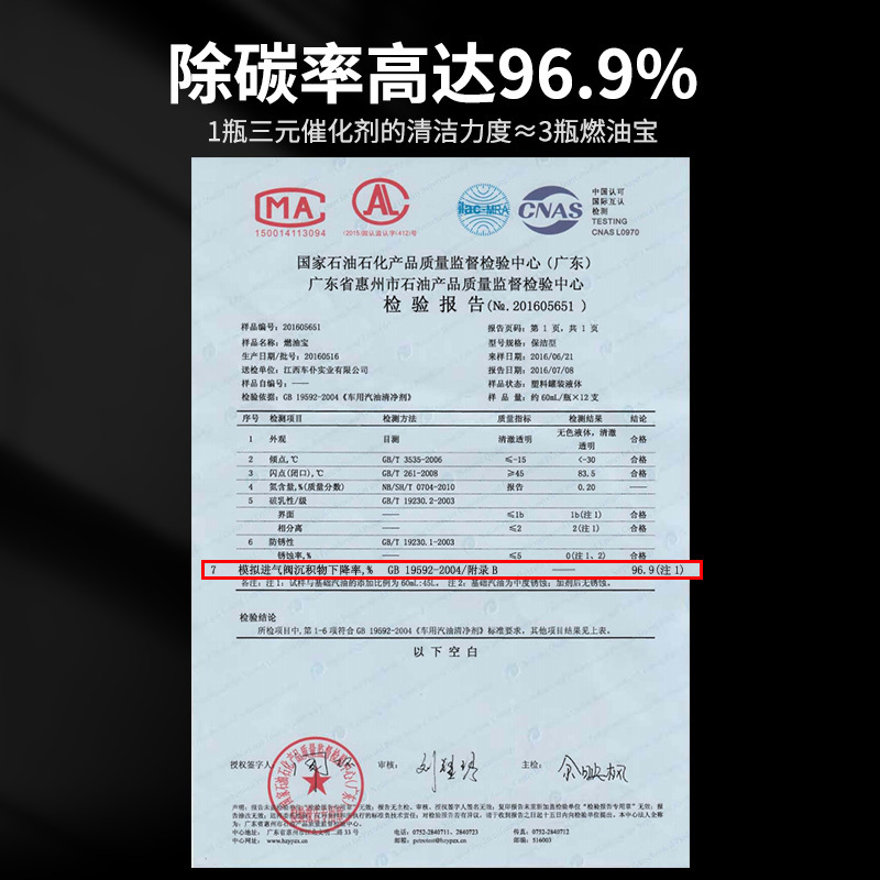 车仆三元催化清洗剂2瓶装 免拆三元催化器进气门喷油嘴清除积改善尾气超标清洁剂提高年审合格率汽油添加剂燃油宝