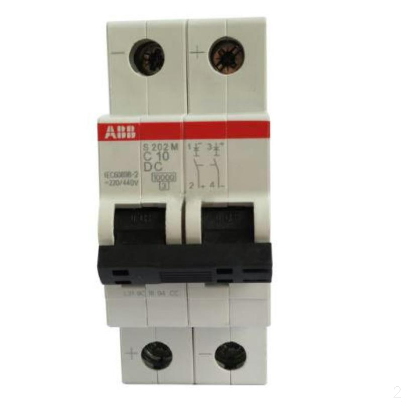 ABB S202M-Z20DC(10120586) S200M 直流小型断路器(包装数量 1个)