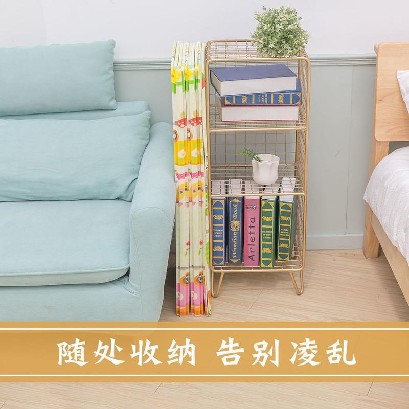 儿童爬行垫大号可折叠加厚家用外出野餐无味地垫毯整张宝宝爬爬垫 普通小号单面1.2*0.9米款 十几种图案随机发