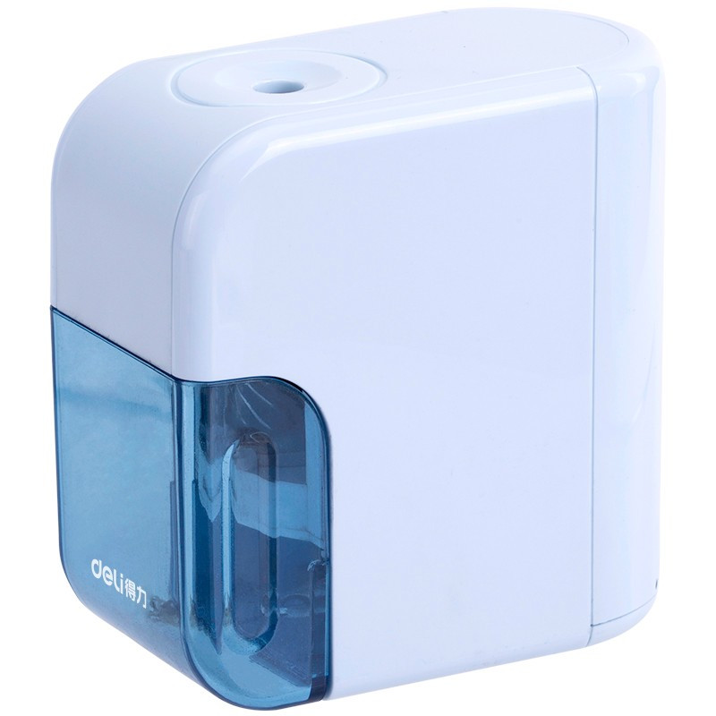 得力(deli) 0714 电动削笔器学生男女卷笔刀电动削笔器文具办公乐素