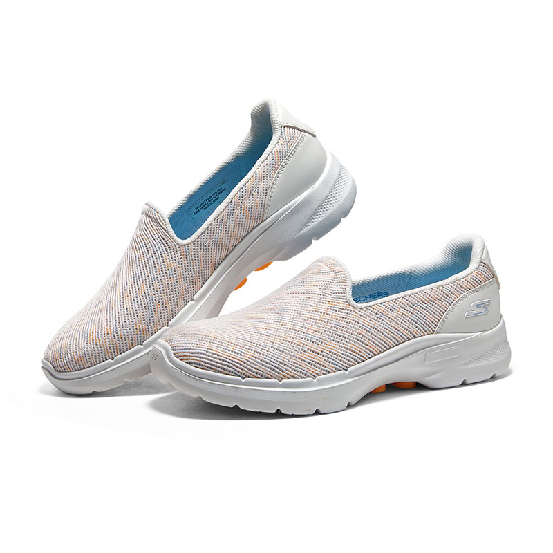 skechers斯凯奇运动鞋女鞋2023夏季新款轻便百搭健步鞋124573wor