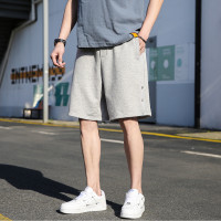 唐狮短裤男潮牌宽松五分直筒侧边排扣裤子男男裤夏季薄款男士休闲裤