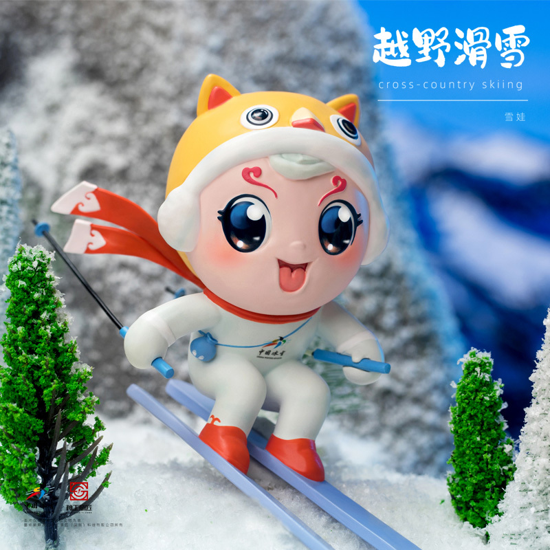 神工意匠中国冰雪系列冰娃雪娃手办单个款
