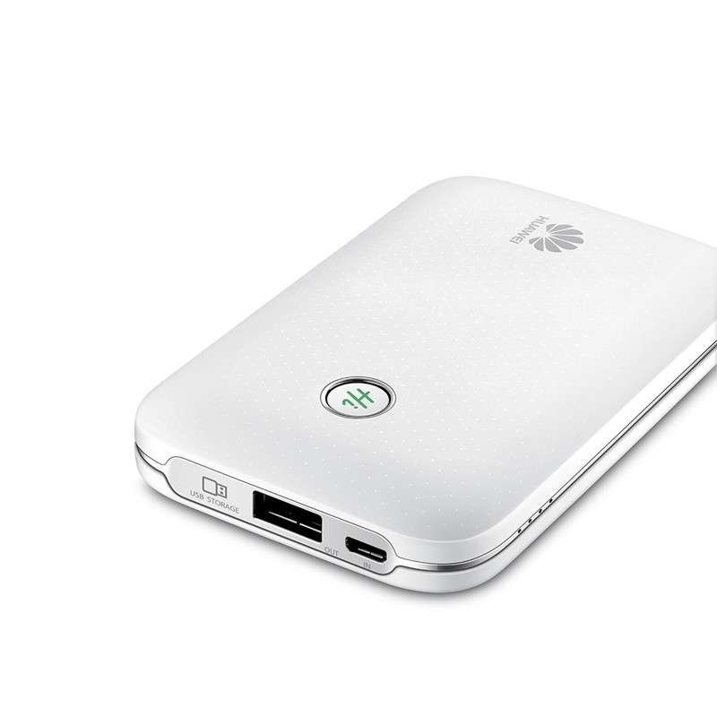 华为HUAWEI移动4G版300Mbps无线路由器随身随行E5771s-852 4G路由 TD-LTE无线数据终端 白色高清大图