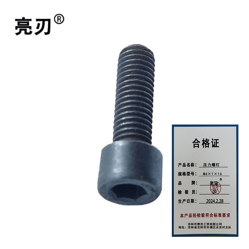 亮刃 压力螺钉 M6×1×16 个高清大图
