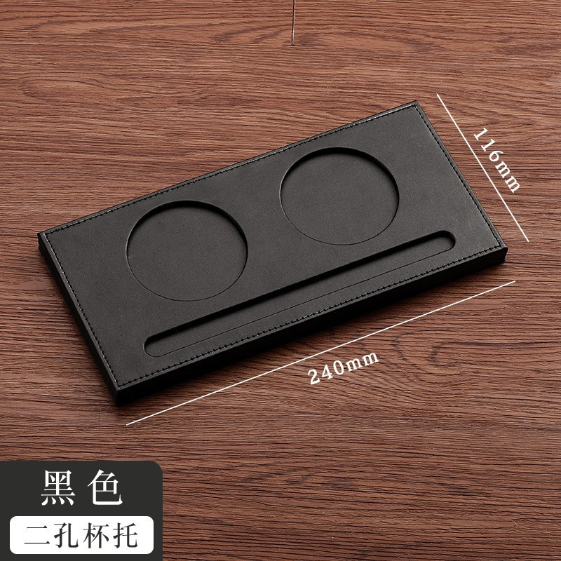 千里谷KLG-CJ04两位杯托(计价单位:套)黑色