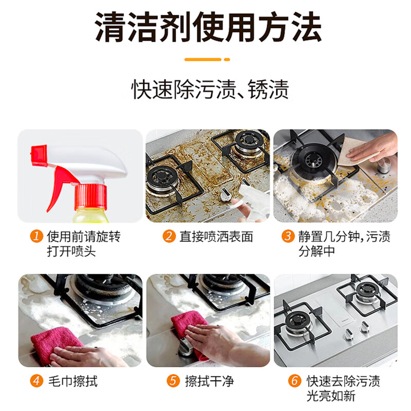 沫檬 重污多用魔力喷(黄色)400ml高清大图