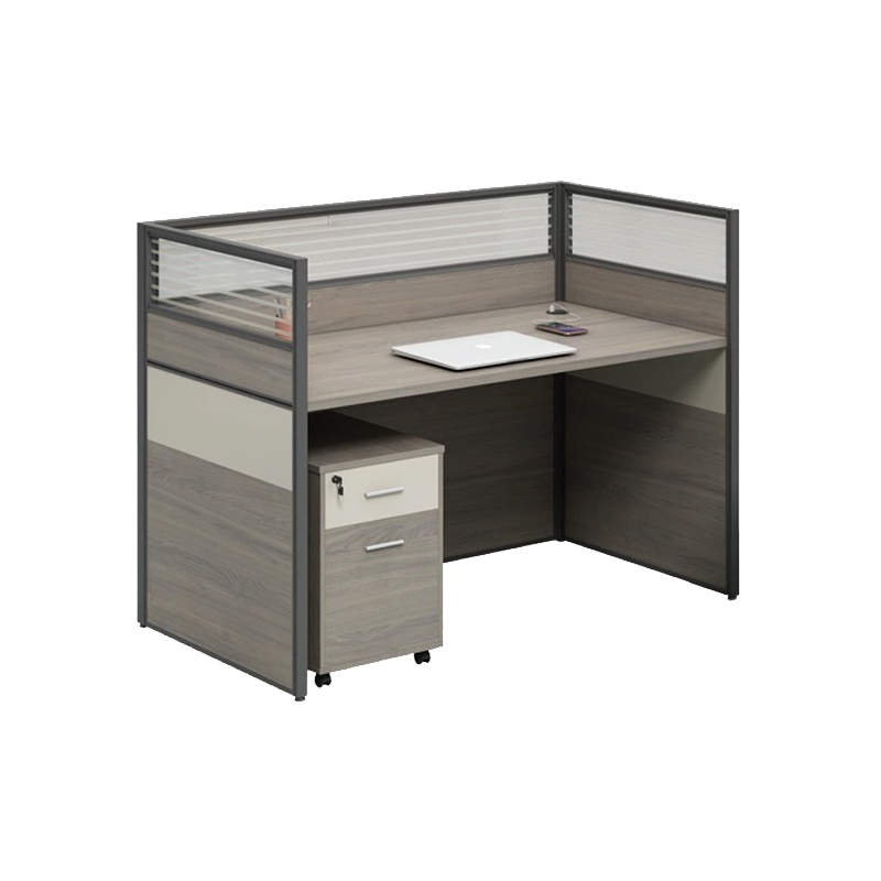 中豫鑫泽 ZYXZ5031411 职员桌屏风工位职员办公桌 单人位含柜