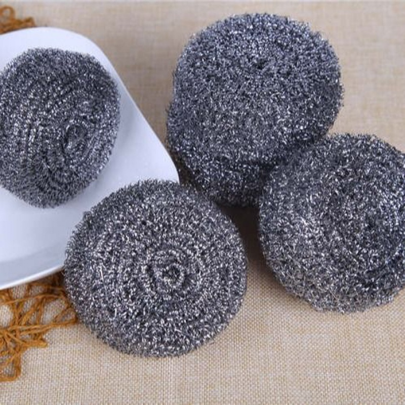 不生锈不渣大号钢丝球清洁球批发洗碗刷锅神器厨房用具清洁用品小号